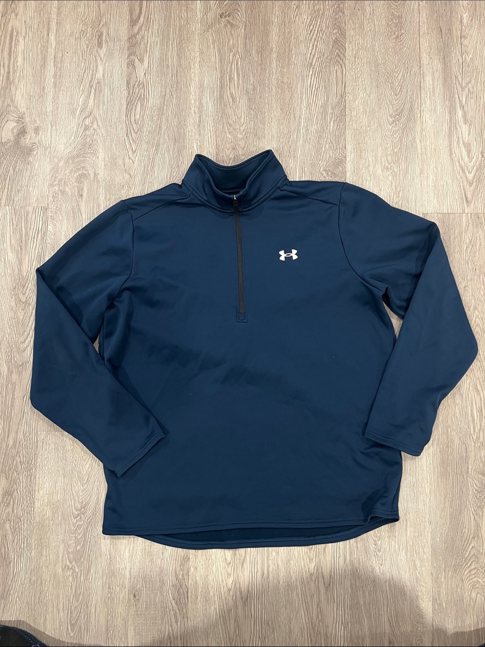 Under Armour Men's Navy Blue 1/4 Zip Performance Pullover